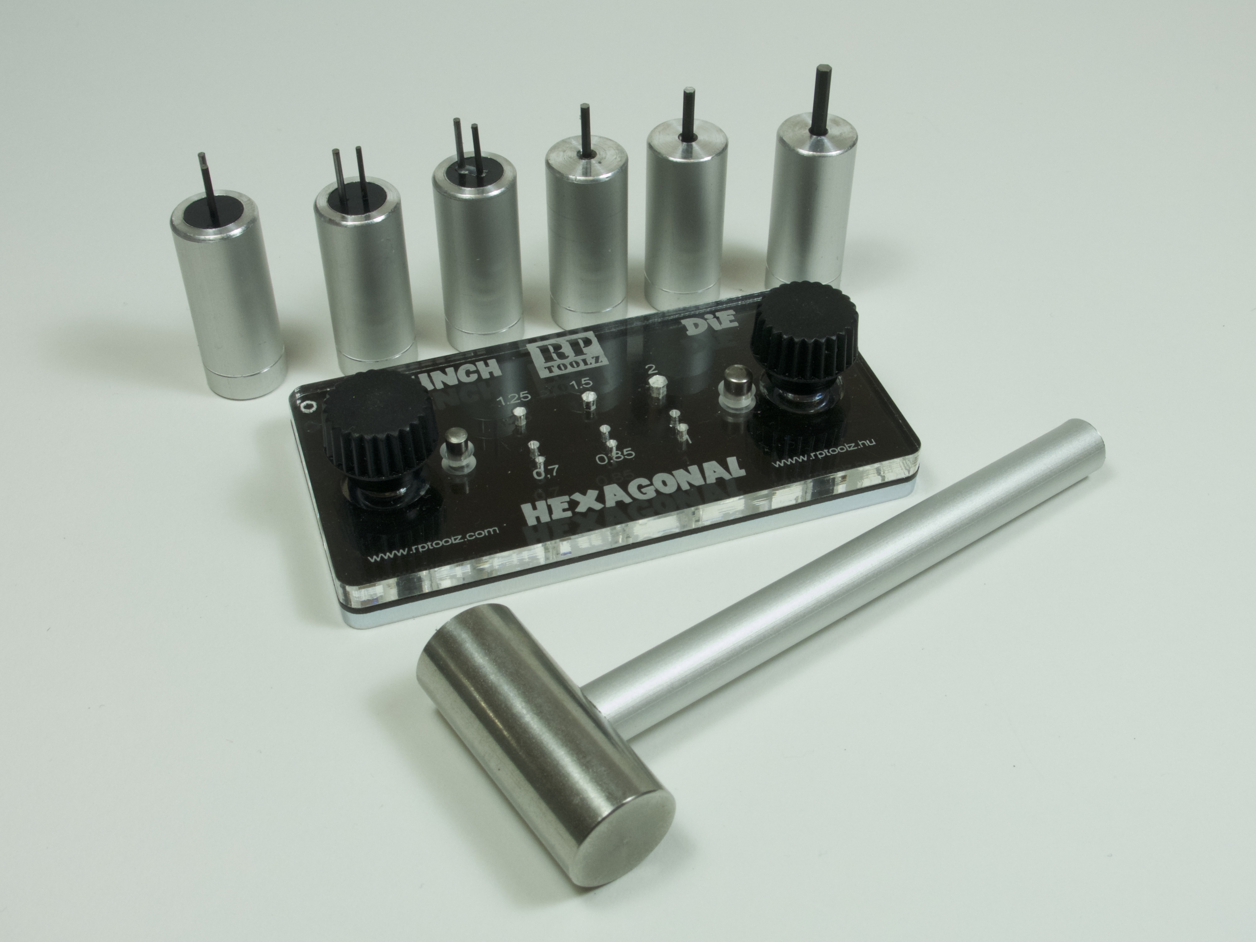 Rivet Tool RP Toolz Rivet Maker Punch & Die Set - Tool For Making